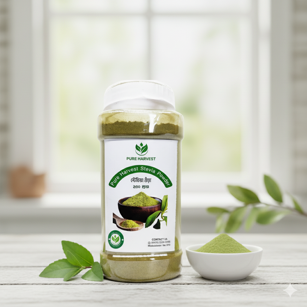 Pure Harvest Stevia Powder ( স্টেভিয়া গুড়া ) - 250gm