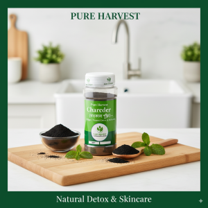 Pure Harvest Charcoal Powder (চারকোল গুঁড়া)250gm