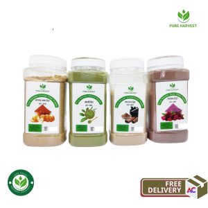PURE HARVEST Natural Beauty (Combo Pack 04) – 100% Organic Skincare Combo