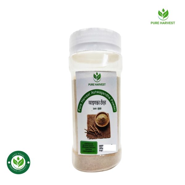Pure Harvest Ashwagandha Powder (অশ্বগন্ধা গুঁড়া) - 100gm