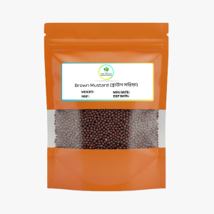 Pure Harvest Brown Mustard (ব্রাউন সরিষা)- 100gm