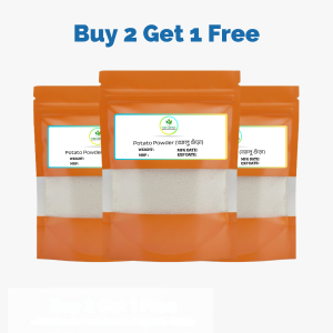 Buy 2 Get 1 Free – Pure Harvest Potato Powder (আলু গুঁড়া) – 100gm