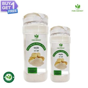 Pure Harvest Potato Powder, Alu Powder (আলু গুঁড়া) – 100gm | Buy 1 Get 1 Free
