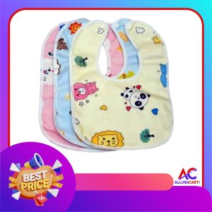 Cotton Baby Bib – Any Color | Soft, Comfortable & Washable