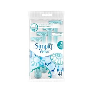 Simple Simply Venus Blades – 4 Pieces | Smooth & Gentle Shaving Blades