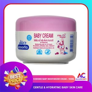 Kodomo Baby Moisturizer Cream – 100ml | Gentle & Hydrating Baby Skin Care