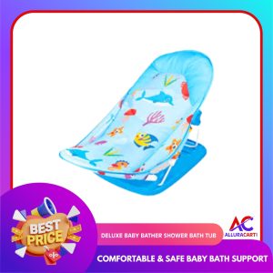 Deluxe Baby Bather Shower Bath Tub | Comfortable & Safe Baby Bath Support