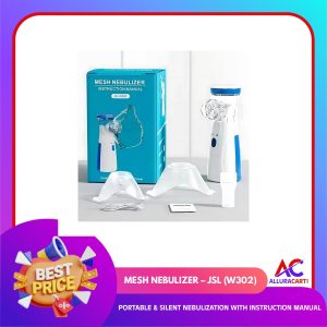 MESH Nebulizer – JSL (W302) | Portable & Silent Nebulization with Instruction Manual