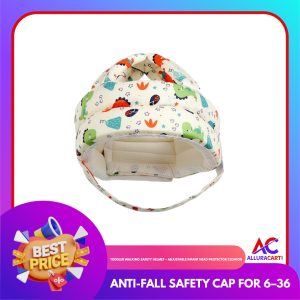 Toddler Walking Safety Helmet – Adjustable Infant Head Protector Cushion | Anti-Fall Safety Cap for 6–36 Months