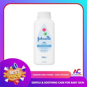 Johnson's Baby Powder – 200g (139701465) | Gentle & Soothing Care for Baby Skin