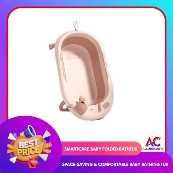 SmartCare Baby Folded Bathtub – Space-Saving & Comfortable Baby Bathing Tub