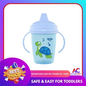 Wee Baby Enjoy Non-Spill Trainer Cup – 240ml | Safe & Easy for Toddlers