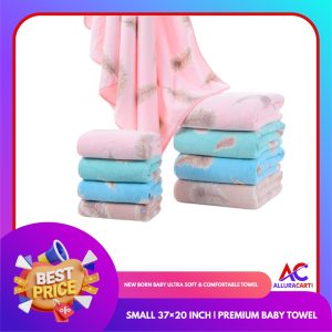 New Born Baby Ultra Soft & Comfortable Towel – Small 37×20 inch | Premium Baby Towel