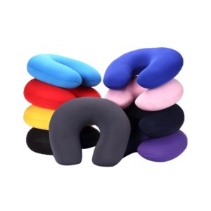 Premium U-Shaped Neck Pillow for Travel – Multicolor (11x10 Inch) | 1 Pcs