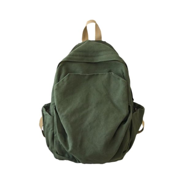 Japanese Versatile Backpack – Olive | Stylish, Durable & Multi-Functional Travel & Daily Use Bag