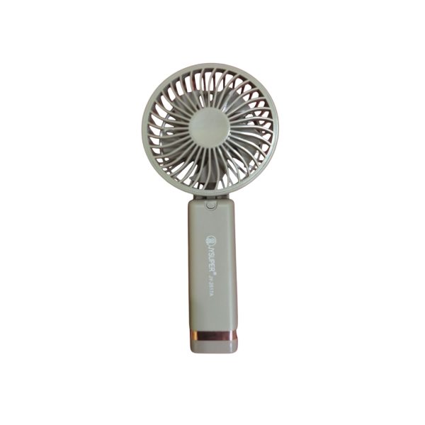 JYSUPER JY-2517A Rechargeable Mini Foldable Hand Fan – Portable Indoor Cooling with Box